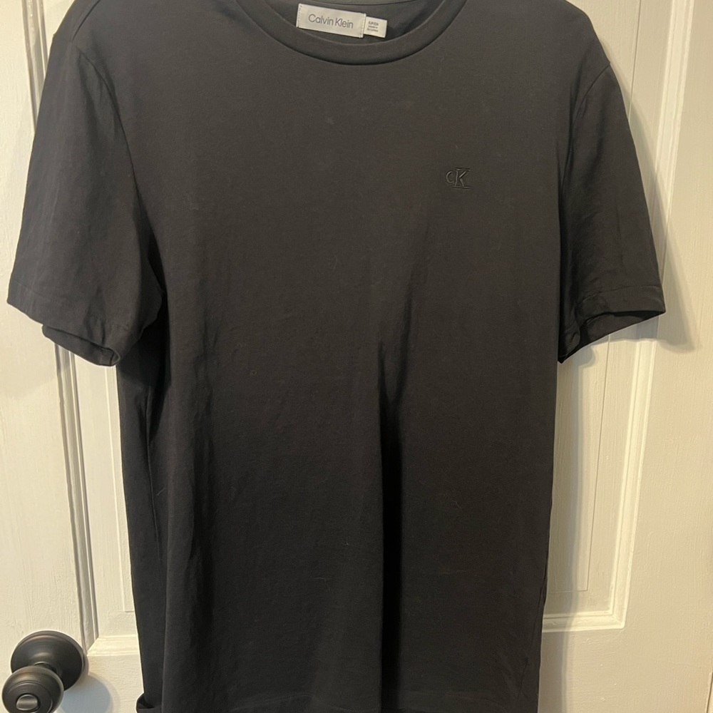 Calvin Klein Black Tee - Small